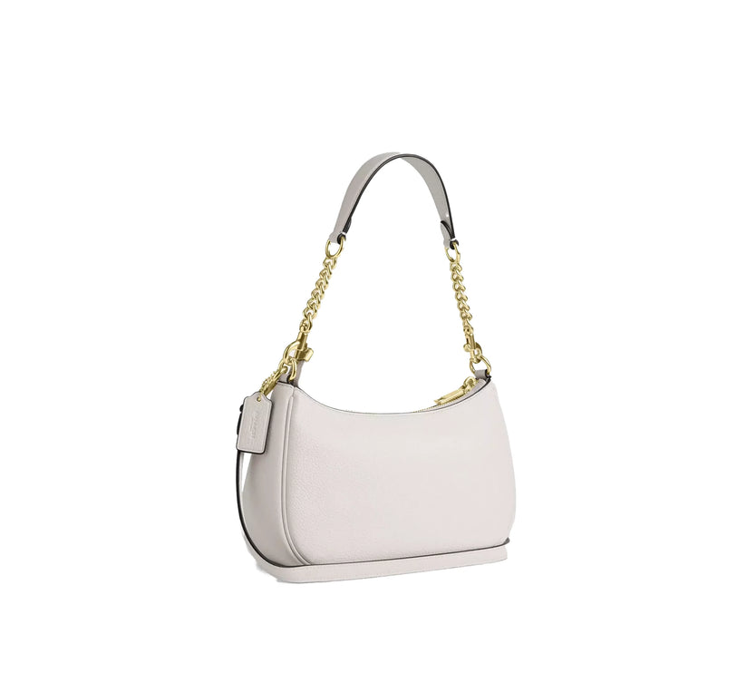 Coach Women's Teri Shoulder Bag With Pins Gold/Chalk