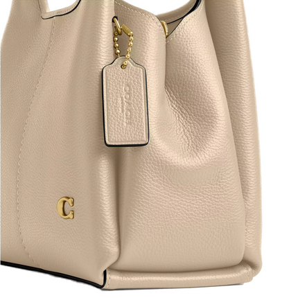 Coach Women's Lana Shoulder Bag 23 Brass/Ivory