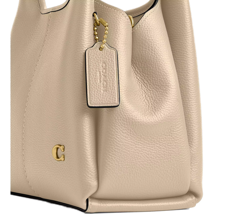 Coach Women's Lana Shoulder Bag 23 Brass/Ivory