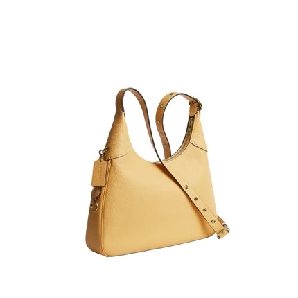 Coach Women's Ella Shoulder Bag Gold/Soft Yellow