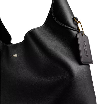 Coach Women's Brooklyn Shoulder Bag 34 Brass/Black