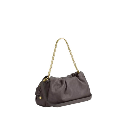 Coach Women's Faye Large Shoulder Bag With Quilting Gold/Slate