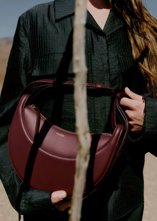 Polène Women's Numéro Dix Edition Smooth Black Cherry