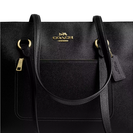 Coach Women's Station Tote Bag Gold/Black