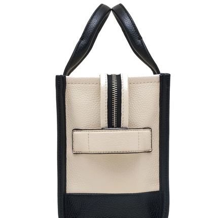 Marc Jacobs Women's The Colorblock Small Tote Bag Ivory Multi