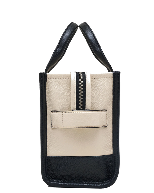 Marc Jacobs Women's The Colorblock Small Tote Bag Ivory Multi