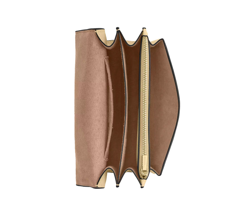 Coach Women's Mini Klare Crossbody Bag With Floral Print Gold/Washed Yellow