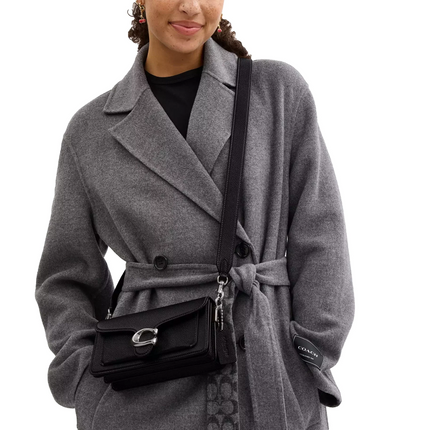 Coach Women's Tabby Shoulder Bag 20 Silver/Black