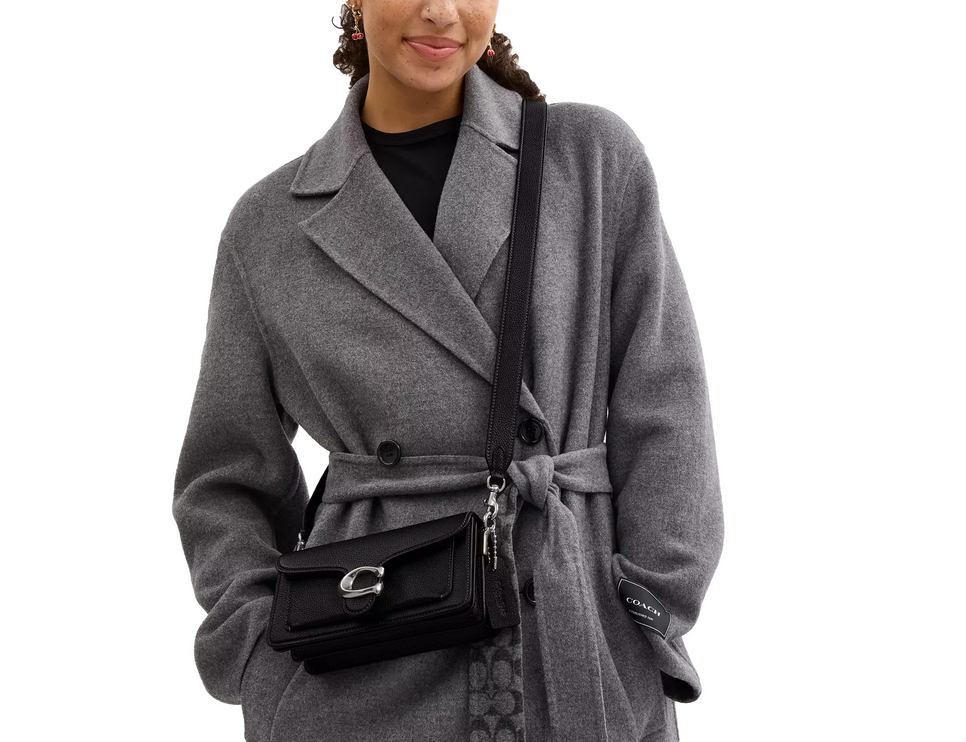 Coach Women's Tabby Shoulder Bag 20 Silver/Black