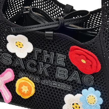 Marc Jacobs Women's The Daisy Crochet Mini Sack Bag Black