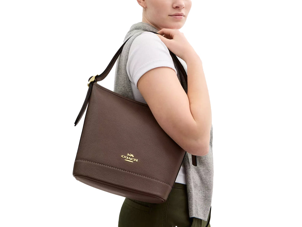 Coach Women's Jude Duffle Bag Gold/Dark Stone