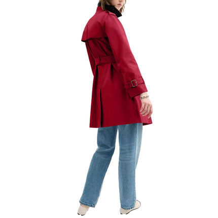 Coach Women's Mid Trench Ruby