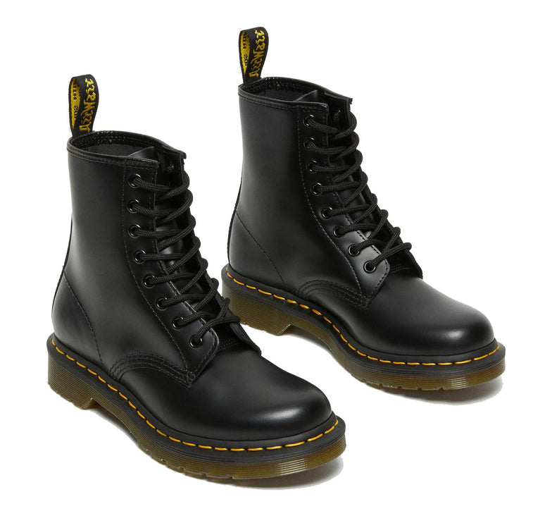 Dr. Martens Unisex 1460 Smooth Leather Lace Up Boots Black