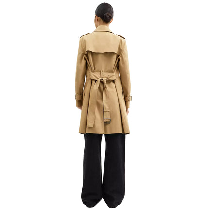 Coach Women's Mid Trench Khaki