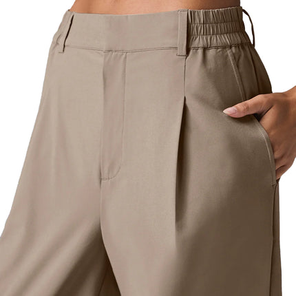 alo Women's High-Waist Pursuit Trouser (Regular) Gravel