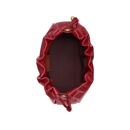 Coach Women's Faye Shoulder Bag Gold/Dark Cardinal