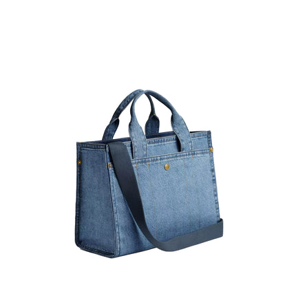 Coach Women's Cargo Tote Bag Brass/Indigo