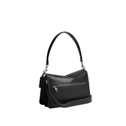 Coach Women's Chain Tabby Shoulder Bag Silver/Black
