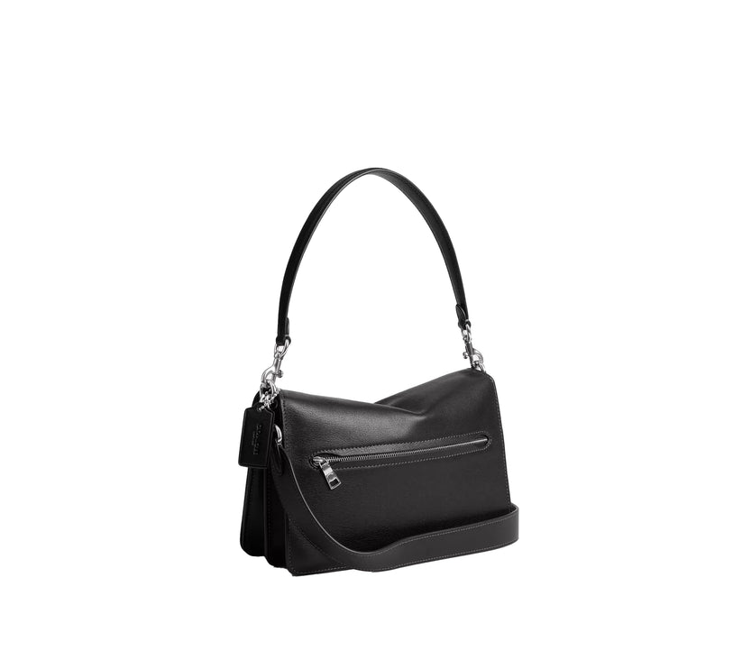 Coach Women's Chain Tabby Shoulder Bag Silver/Black