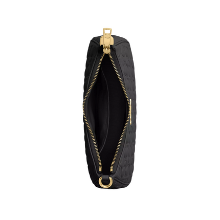 Coach Women's Teri Shoulder Bag In Signature Leather Gold/Black