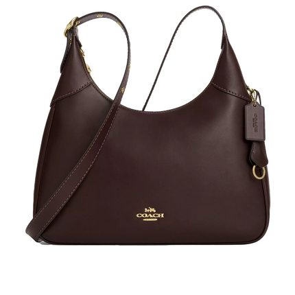 Coach Women's Ella Shoulder Bag Gold/Espresso