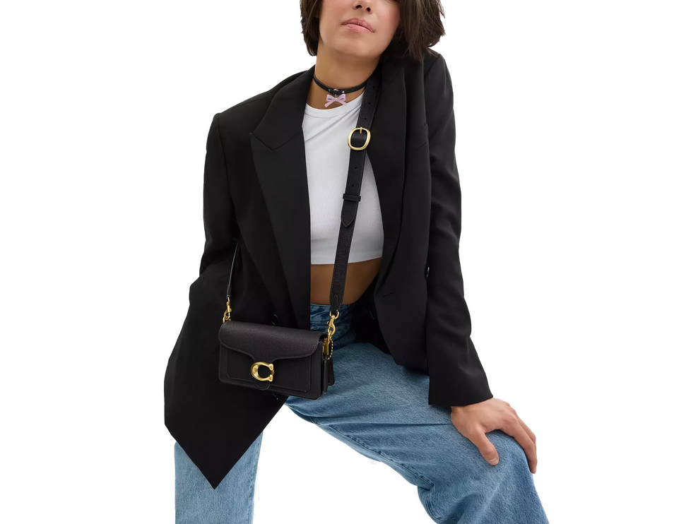 Coach Women's Tabby Shoulder Bag 20 Brass/Black