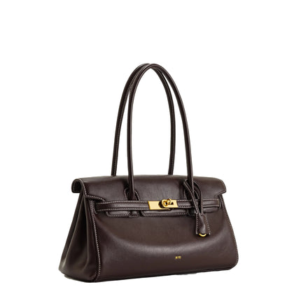 JW PEI Women's Yara Shoulder Bag - Dark Brown