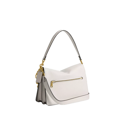 Coach Women's Chain Tabby Shoulder Bag 30 Brass/Chalk