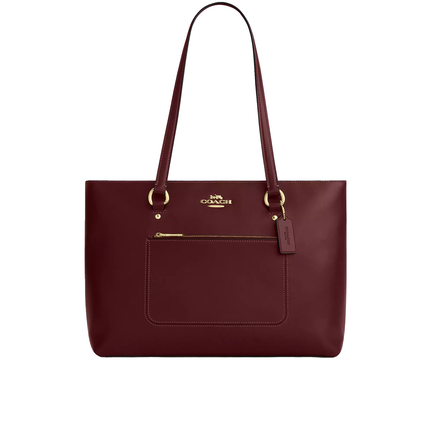 Coach Women's Station Tote Bag Smooth Leather/Gold