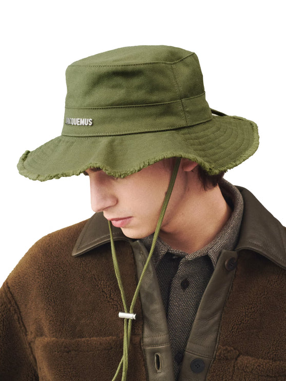 Jacquemus Unisex The Artichaut Bucket Hat Khaki