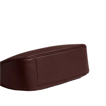 Coach Women's Teri Hobo Bag Pebbled Leather Silver