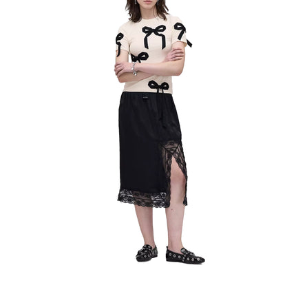 Marc Jacobs Women's Bow Shrunken Tee White