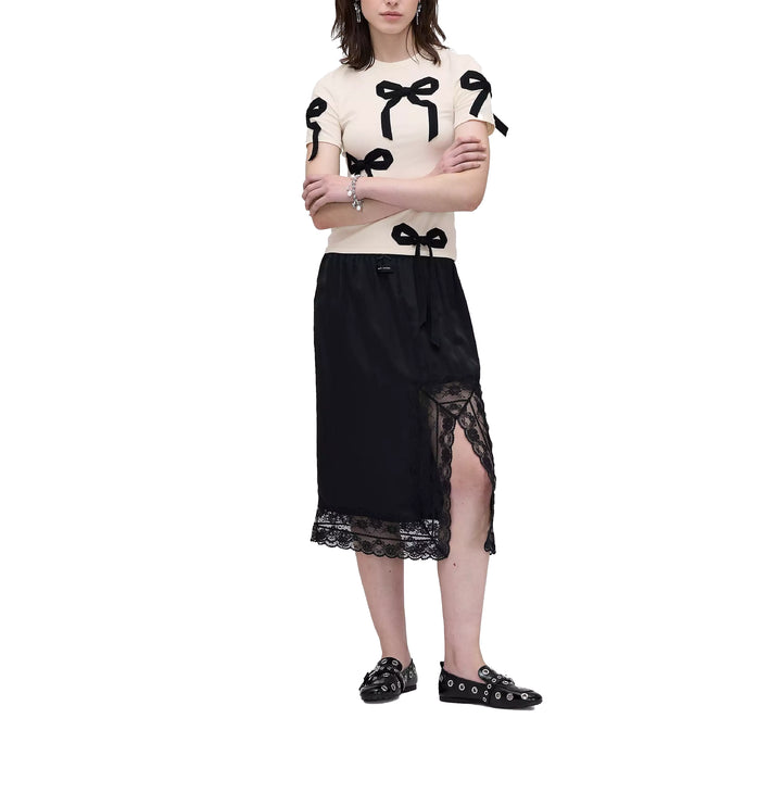 Marc Jacobs Women's Bow Shrunken Tee White