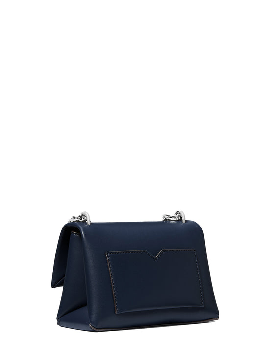 Michael Kors Women's Cece Small Shoulder Bag Navy