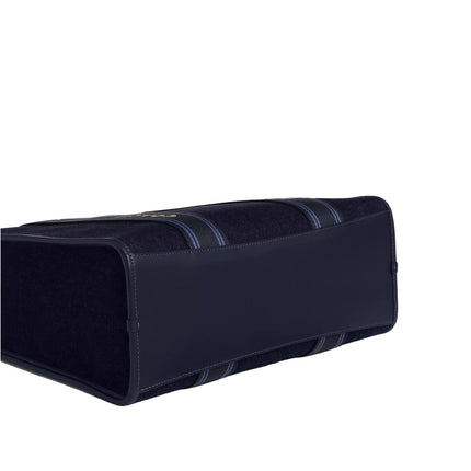 Coach Women's Smith Tote Bag In Regenerative Cotton Denim/Gold