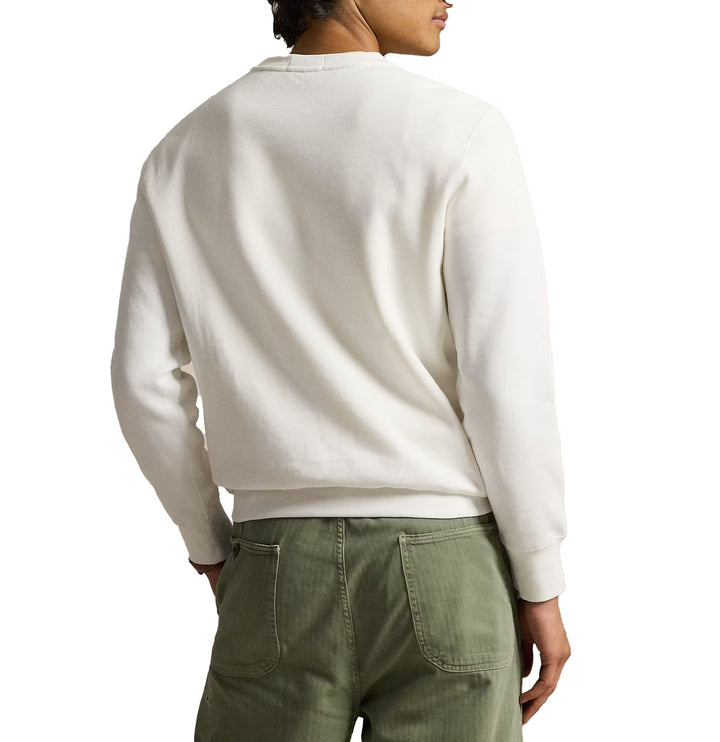 Polo Ralph Lauren Men's Polo Bear Fleece Sweatshirt White Summer Bear