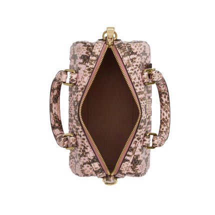 Coach Women's Mini Rowan Crossbody Bag Gold/Pink