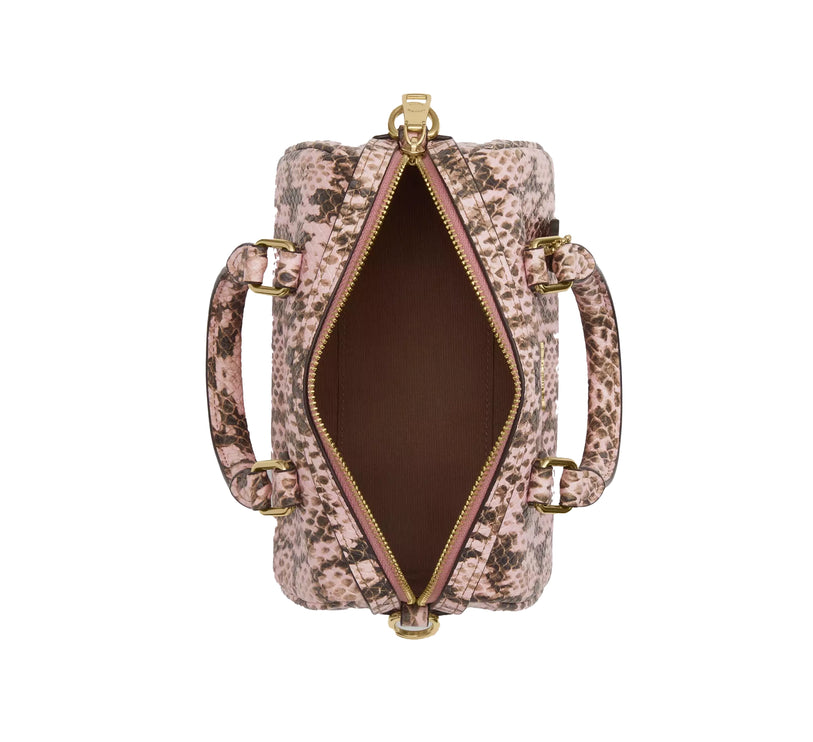 Coach Women's Mini Rowan Crossbody Bag Gold/Pink