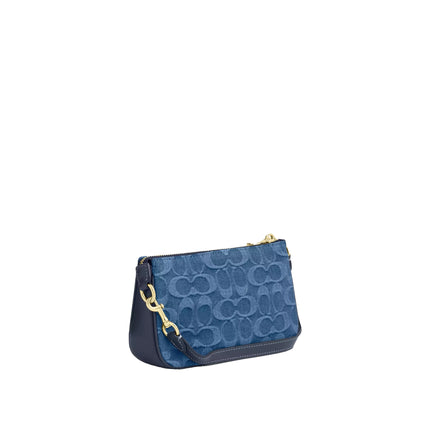 Coach Women's Nolita 19 In Signature Denim Gold/Indigo