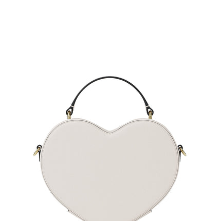 Michael Kors Women's Jet Set Small Heart Crossbody Bag Light Cream Multi/Gold
