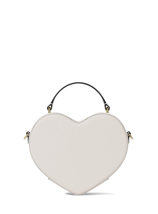 Michael Kors Women's Jet Set Small Heart Crossbody Bag Light Cream Multi/Gold
