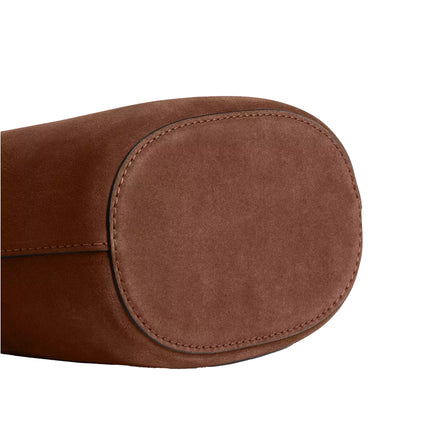 Coach Women's Bleecker Bucket Bag 21 Suede/Brass