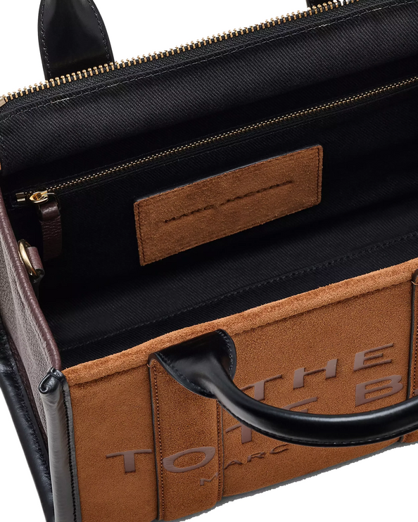 Marc Jacobs Women's The Suede Small Tote Bag Copper