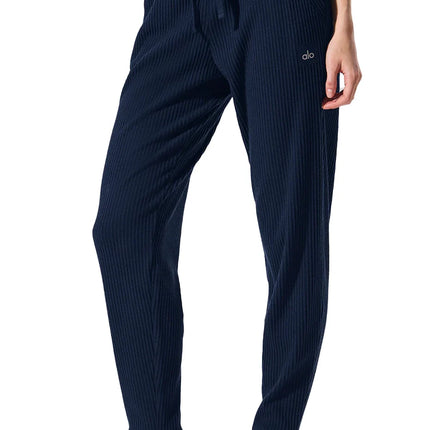 alo Women's Muse Sweatpant - Navy
