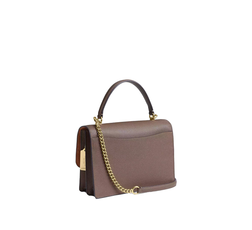 Coach Women's Klare Top Handle Bag Gold/Dark Stone