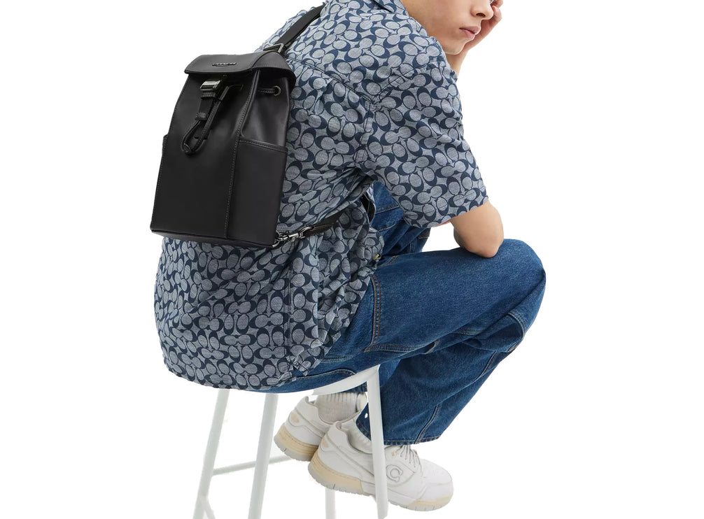 Coach Unisex Racer Pack Gunmetal/Black