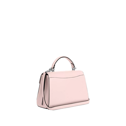 Coach Women's Eliza Top Handle Bag Silver/Blush