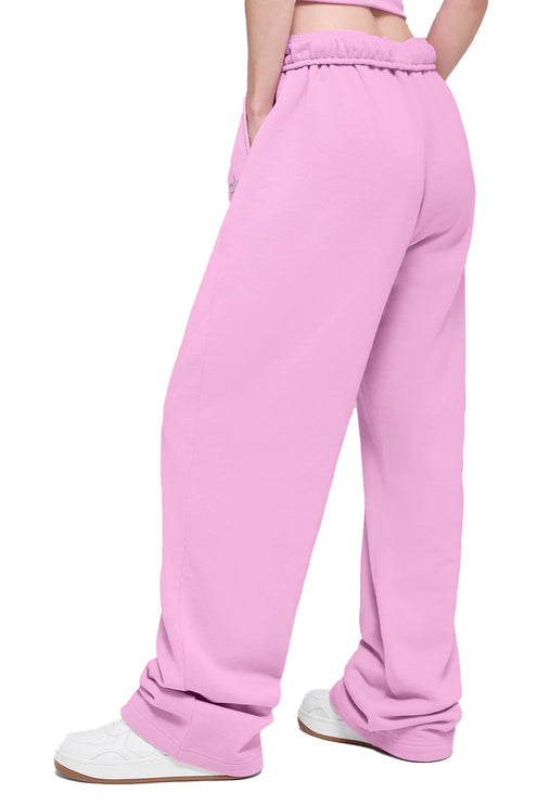alo Women's Accolade Straight Leg Sweatpant Candy Heart Pink