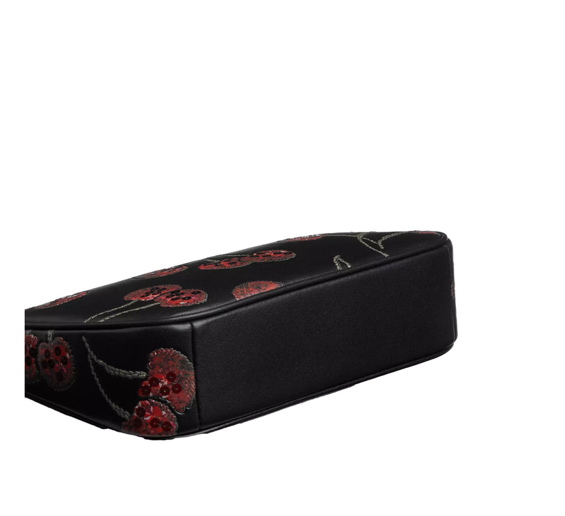 Coach Women's Nolita 19 With Cherry Print Gold/Black Multi