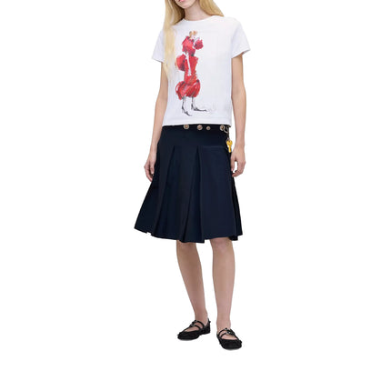 Marc Jacobs Women's Look 33 Baby Tee White